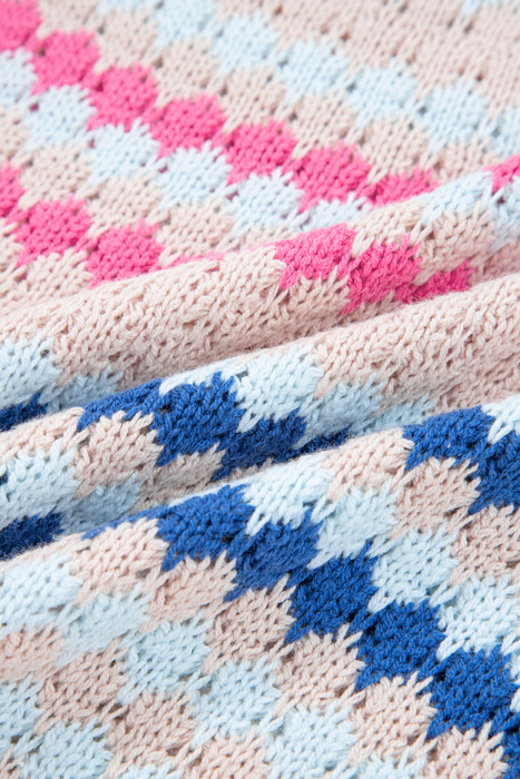 Sunset Coast Striped Knit Sweater