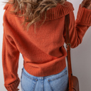  Rustic Charm V-Neck Sweater
