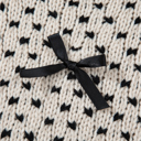  Sweet Bow Symphony Knit Sweater
