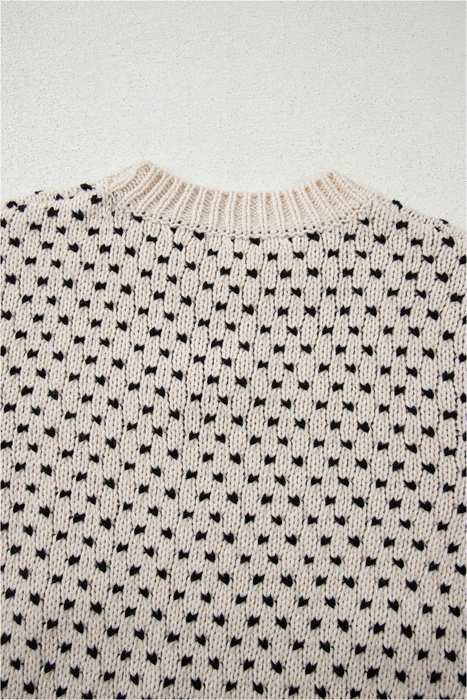 Sweet Bow Symphony Knit Sweater