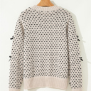 Sweet Bow Symphony Knit Sweater