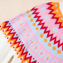  Frosted Horizon Fair Isle Sweater