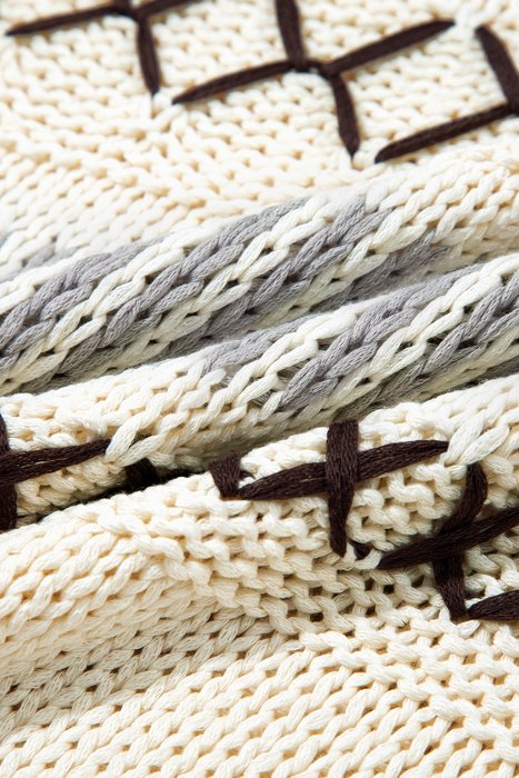 Rustic Stitches Chunky Knit Sweater
