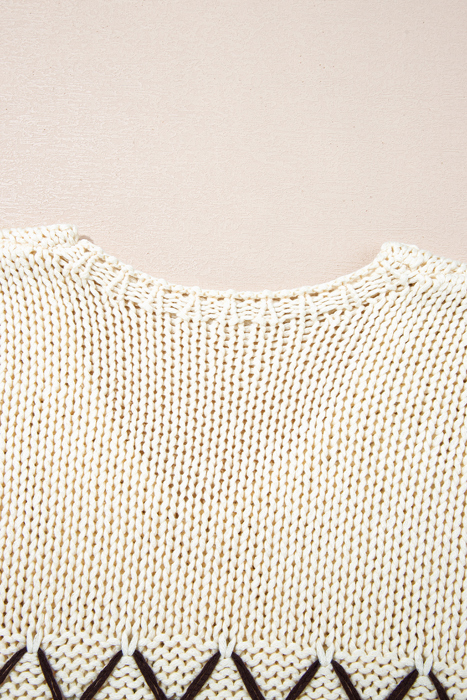 Rustic Stitches Chunky Knit Sweater