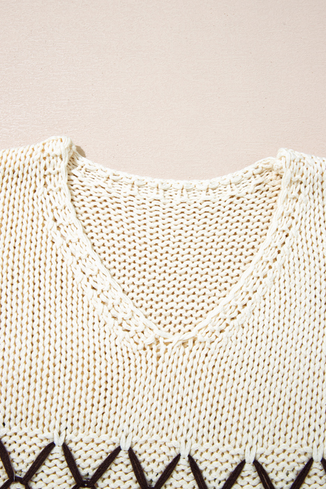 Rustic Stitches Chunky Knit Sweater
