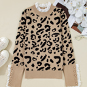  Wildly Romantic Lace Trim Sweater