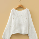  Lunar Lace Crop Sweater