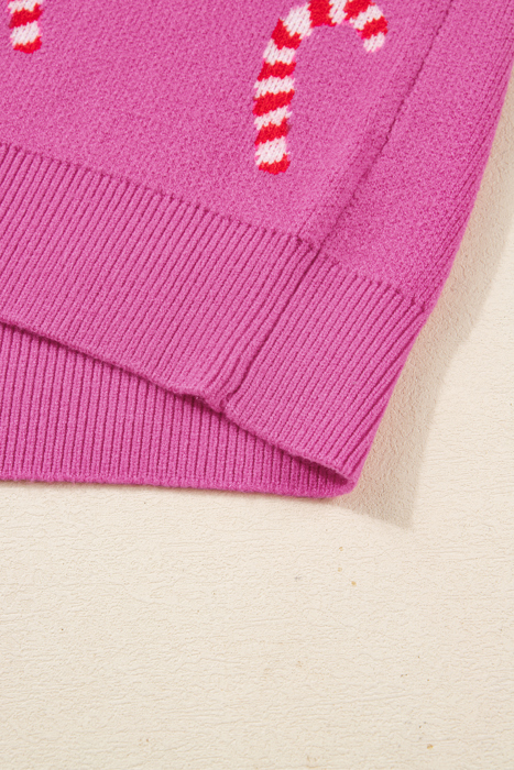 Candy Cane Crush Sweater