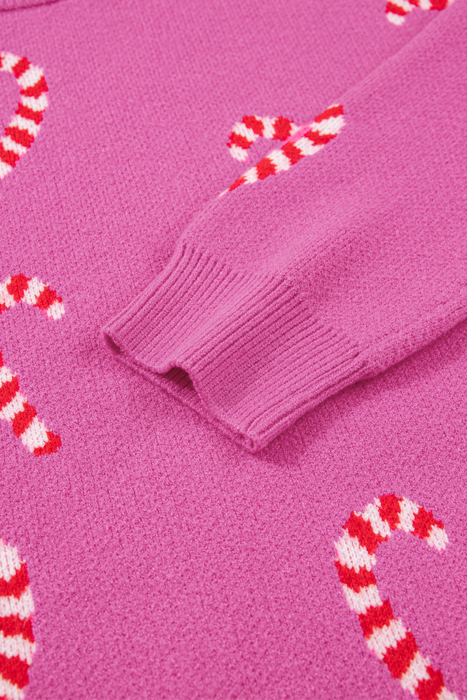 Candy Cane Crush Sweater