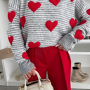 Heartstrings Striped Knit