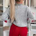  Heartstrings Striped Knit