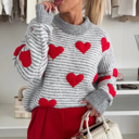  Heartstrings Striped Knit