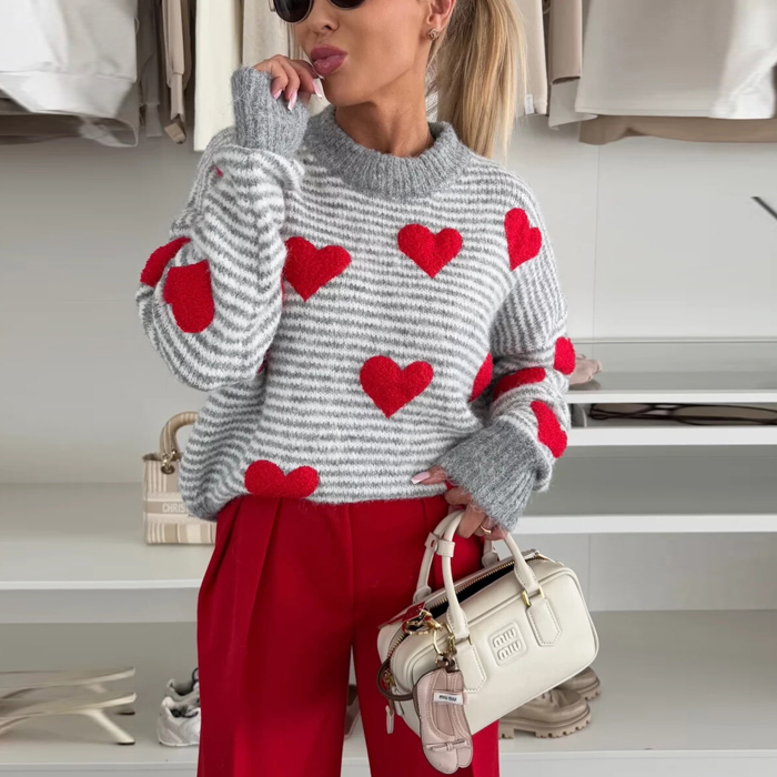 Heartstrings Striped Knit