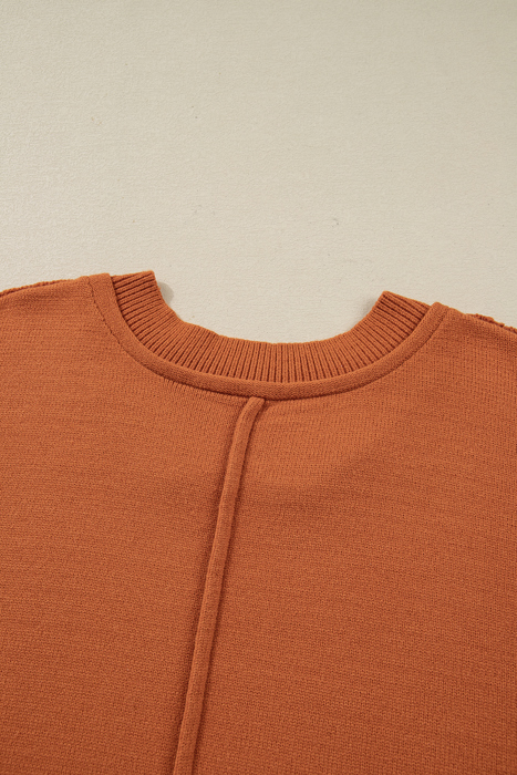 Autumn Ember Colorblock Sweater