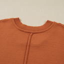  Autumn Ember Colorblock Sweater