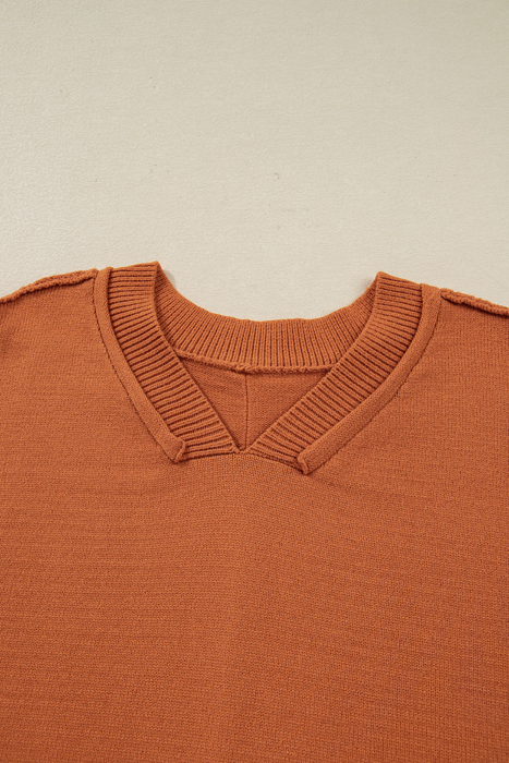 Autumn Ember Colorblock Sweater