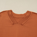  Autumn Ember Colorblock Sweater