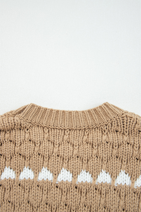 Cozy Peaks Knit Sweater