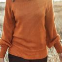  Autumn Ribbon-Back Knit Sweater