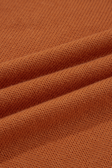 Autumn Ribbon-Back Knit Sweater