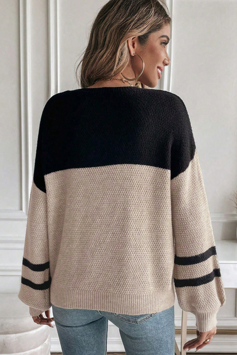 City Stripe Knit Sweater