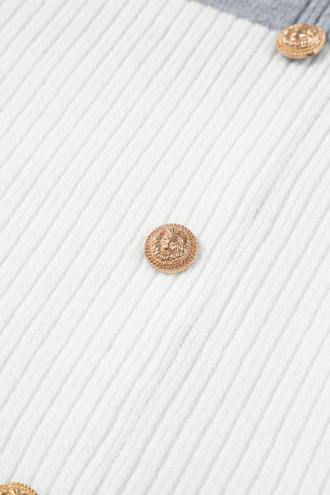 Harbor Breeze Button Sweater