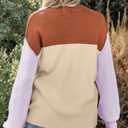  Harvest Hues Colorblock Sweater