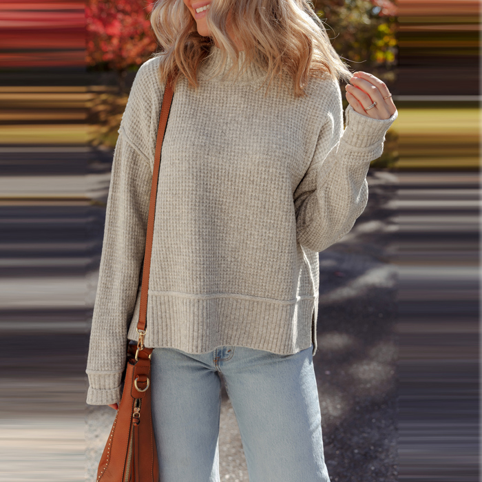Cozy Cloud Mockneck Sweater