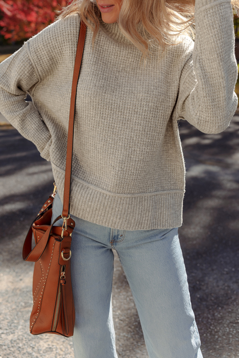 Cozy Cloud Mockneck Sweater