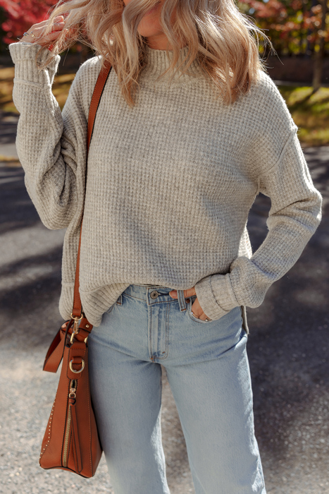 Cozy Cloud Mockneck Sweater