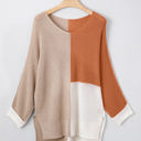  Harvest Patch Colorblock Knit Sweater