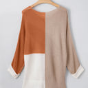  Harvest Patch Colorblock Knit Sweater