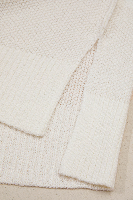 Harvest Patch Colorblock Knit Sweater