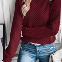 Lace Whisper Textured Sweater
