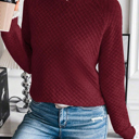  Lace Whisper Textured Sweater