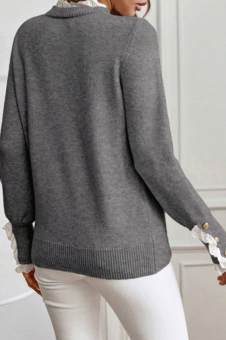 Moonlit Lace Whisper Knit