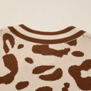  Wild Charm V-Neck Knit Sweater