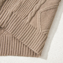  Whispering Meadow Cable Knit Vest