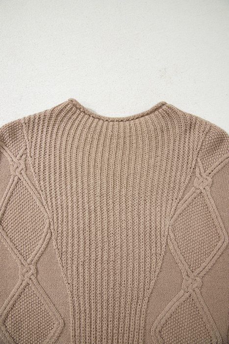 Whispering Meadow Cable Knit Vest
