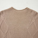  Whispering Meadow Cable Knit Vest