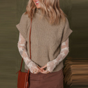  Whispering Meadow Cable Knit Vest