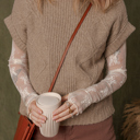  Whispering Meadow Cable Knit Vest
