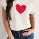  Pulse of Love Crop Knit