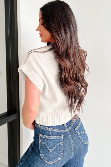 Pulse of Love Crop Knit