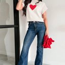 Pulse of Love Crop Knit