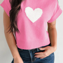  Pulse of Love Crop Knit