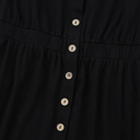 Midnight Charm Button Dress