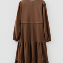  Chestnut Whispers Maxi Dress