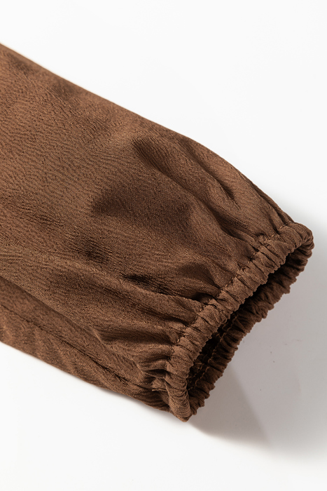 Chestnut Whispers Maxi Dress