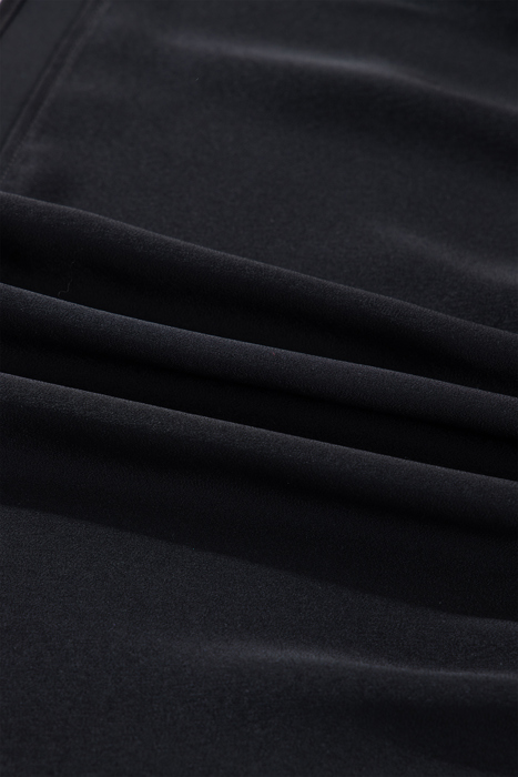 Midnight Tiered Ruffle Midi Dress